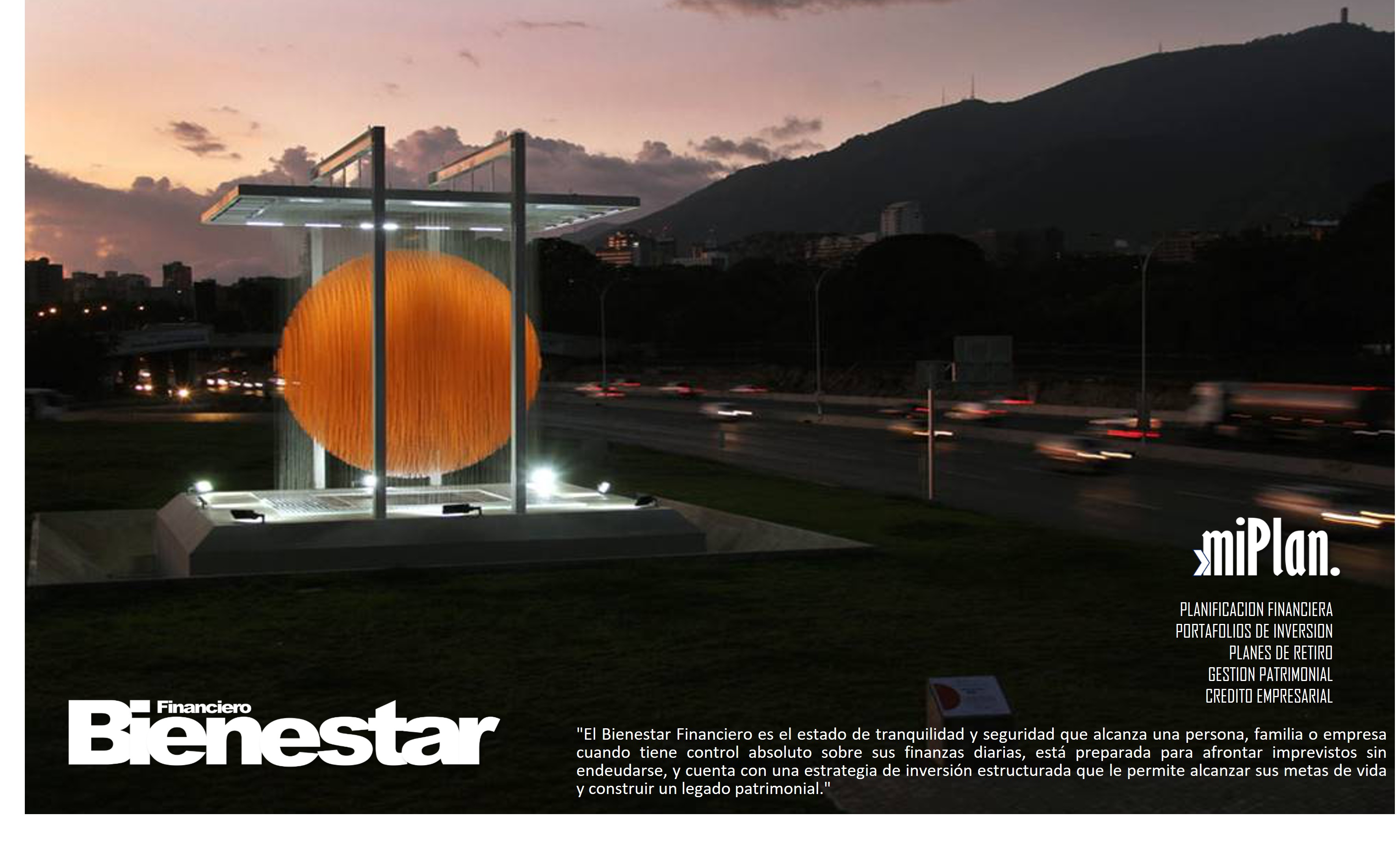 Escultura y Paisaje Financiero